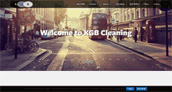 Desktop Screenshot of kgbcleaning.co.uk